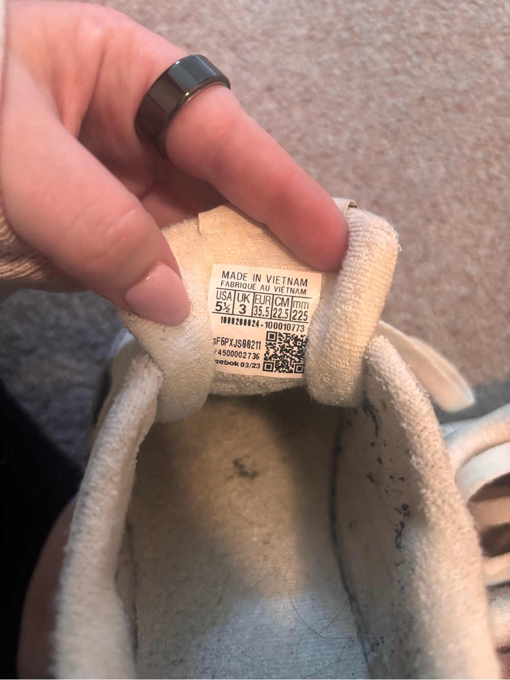 Women's Reebok shoes